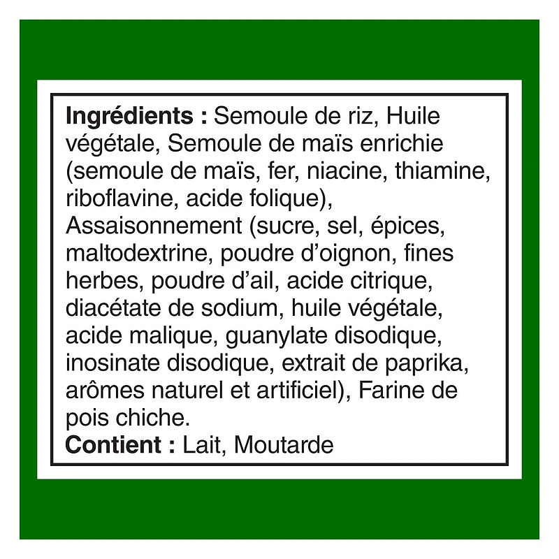 Kurkure grignotines aromatisées Chilli Chatka, 270 g. 270 g.