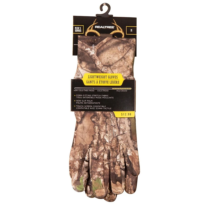 Gants à étoffe légère pour hommes Realtree APX