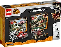LEGO Jurassic World Ensemble combo Dino 66774 Ensemble de construction (391 pièces)