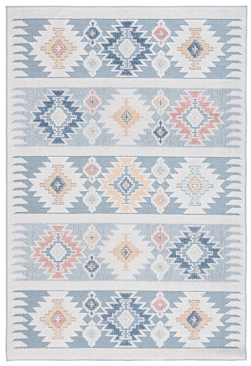 SAFAVIEH Sarasota Giovanni Aztec Indoor/Outdoor Area Rug