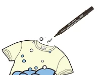 MARVY UCHIDA® MARQUEUR DE BLANCHISSERIE LARGE POINTE Marqueur de blanchisserie