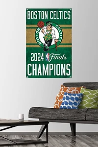 NBA Boston Celtics - Logo de l'équipe des finales NBA 2024