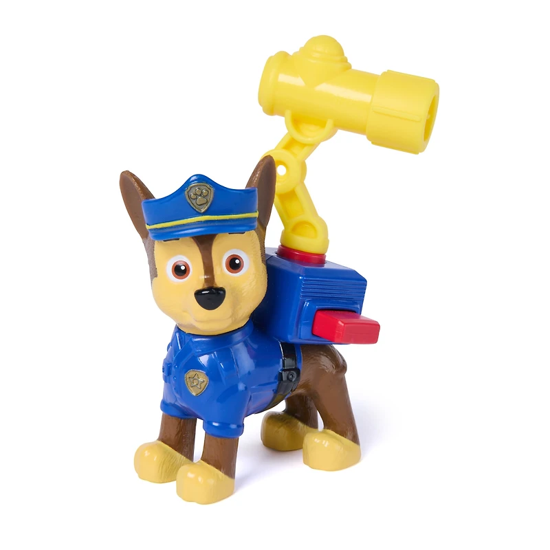 PAW Patrol Search & Rescue, Figurine articulée héros Chase avec 2 outils interchangeables, jouet pour garçons et filles à partir de 3 ans