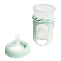 NURSH Biberon - Menthe Teinture sur Nœuds
