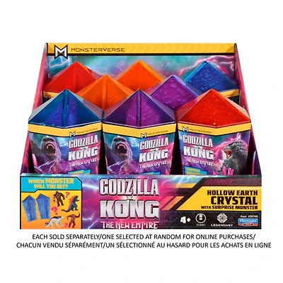 Godzilla x Kong - Minifigure Hollow Earth Crystal with Surprise Monster, Mystery Blind