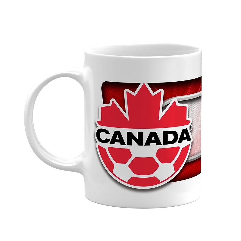 ENSEMBLE DE 2 TASSES À CAFÉ CANADA SOCCER