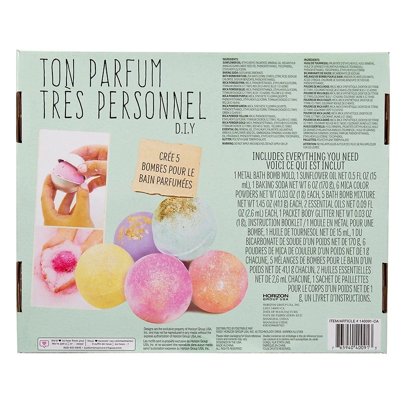 STMT D.I.Y. bombes pour le bain Fais 5 bombes pour le bain