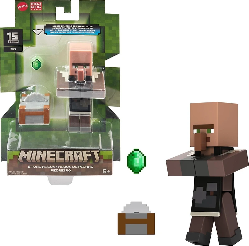 Minecraft Stone Mason Figure