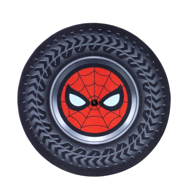 MARVEL Spider-Man Youth Wheelchair Accessory - Wheelchair Cover Side Panels with Printed Design and Two Wheel Covers