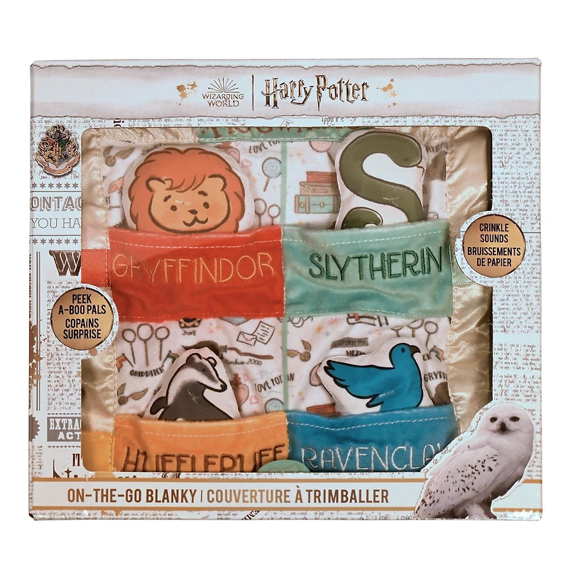 Harry Potter On The Go Hogwarts Houses Blankey