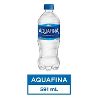 Aquafina Purified Water 591mL, Bottle, 591 mL