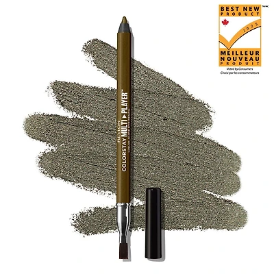 Traceur liquide pour les yeux Revlon ColorStay Multiplayer™, Crayon pour les yeux polyvalent avec un pinceau à estomper, 0.9g