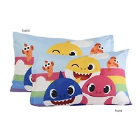Baby Shark 2 Piece Toddler Bedding Set including Comforter and Pillowcase