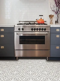 FloorPops Carreaux de sol Emilia autocollant Lot de 20