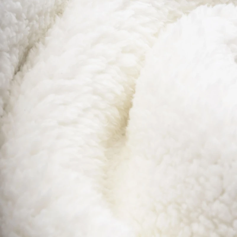 Safdie & Co. Couverture Jeté à Capuche Hoodzy Ultra Doux en Flanelle avec Endos en Sherpa Carreaux d'Hiver