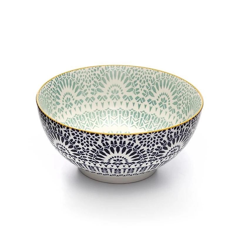 Paisley Bleu 3 Piece Bowl Set, 20cm, 15cm and 10cm