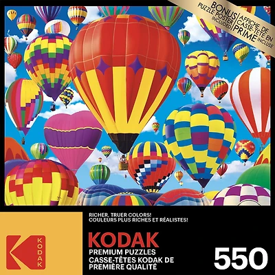 Puzzle Kodak 550 pièces - Montgolfières Casse-tête Kodak Prem 550 pièces