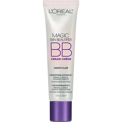 L'Oréal Paris Magic Skin Beautifier BB Cream, 30 mL, 4-in-1 BB Cream