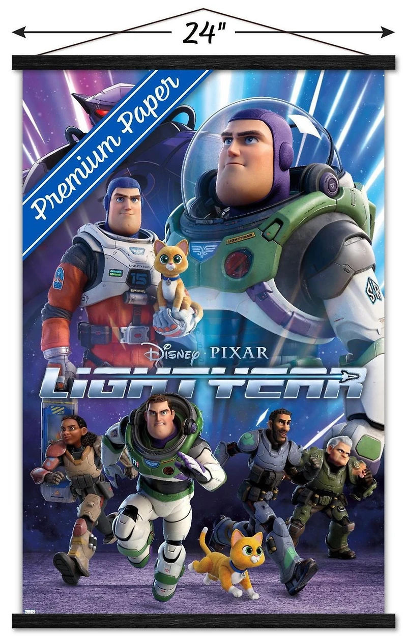 Disney Pixar Lightyear - Group Wall Poster with Magnetic Frame, 22.375" x 34"
