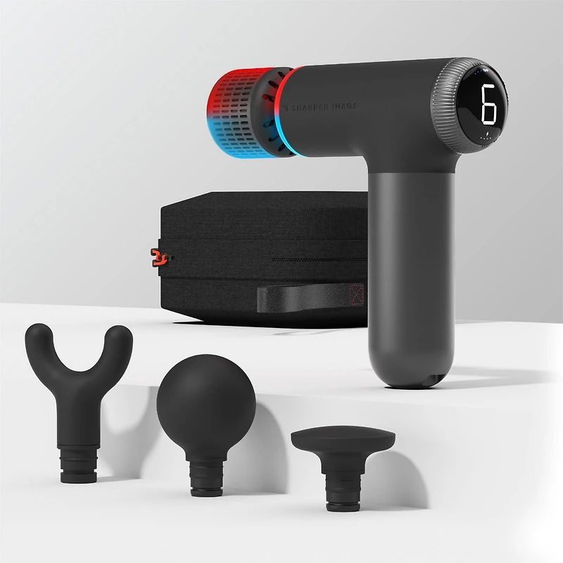Sharper Image® Powerboost® Pro+ Compact Hot & Cold Percussion Massager
