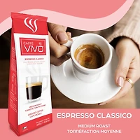Caffè VIVO Espresso Classico (Café moulu) 250g Café Moulu Italien