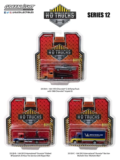 GreenLight 1:64 H.D. Les Camions 12