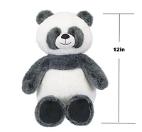 Kid Connection Super Soft Jungle Animal 12''H Panda, Super soft and cuddly plush