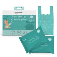Baby Works™ Sacs à Couches Parfumés Jetables Valeur