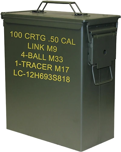 World Famous Boîte de Munitions en Acier de 60 mm