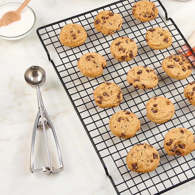 Cuillère à Biscuit Mainstays avec Gâchette, en Acier Inoxydable Cuillère à biscuit avec gâchette