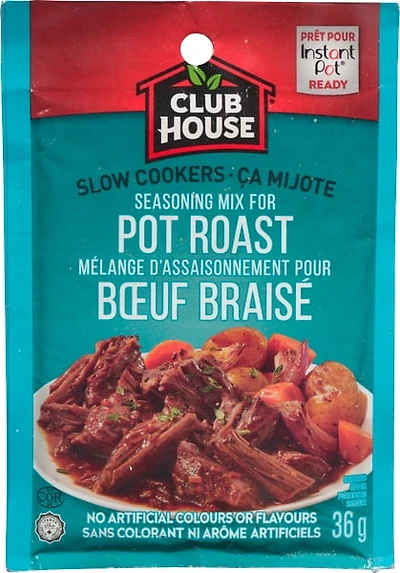 Club House, Dry Sauce/Seasoning/Marinade Mix, Pot Roast, Slow Cookers