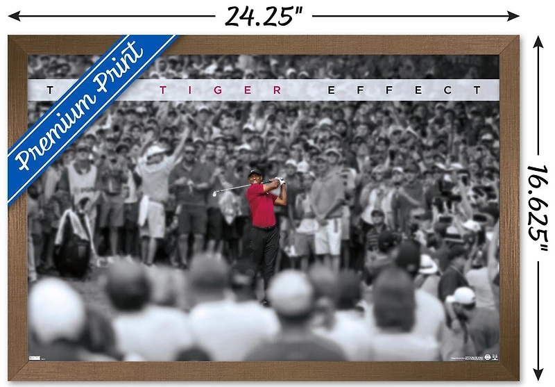 Tiger Woods - The Tiger Effect Wall Poster, 22.375" x 34"