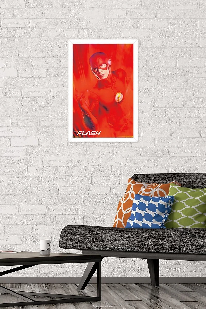 DC Comics TV - The Flash - Key Art Wall Poster, 22.375" x 34"