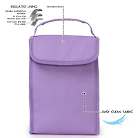 Assorted Foldable Insulated Lunch Bags for Kids, Lunch Box for School, School Lunch Bag