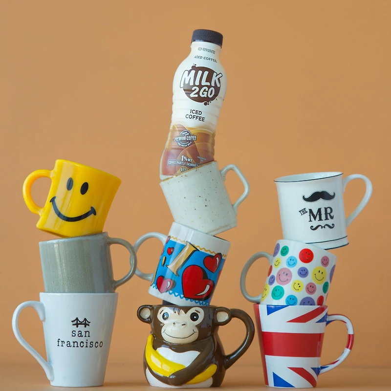 Lait's Go Lait partiellement écrémé au café 1 % 473 mL