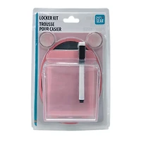 PEN+GEAR PLASTIC LOCKER SET PINK, 3.22*9.76*6.5inch