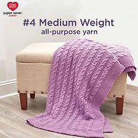 Red Heart® Fil Jumbo Super Saver®, Acrylique #4 Moyen, 14oz/396g, 744 Yards