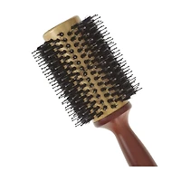Goody Styling Essentials Smooth Blends Brosse à cheveux ronde en céramique de sanglier, 1 pièce