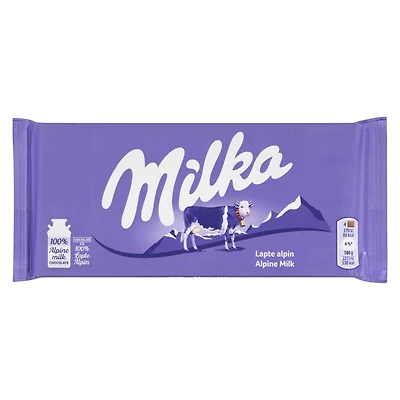 MILKA Chocolate Alpine Milk, Milka Alpine milk choc. 100g