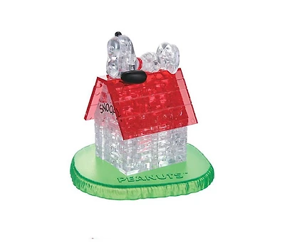 University Games Licensed Crystal Puzzles - Peanuts: Snoopy with Doghouse Puzzle