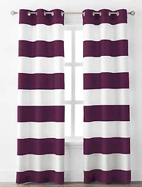 Rideaux Mainstays pour fenêtre – Bandes betterave marinée en paq. de 2