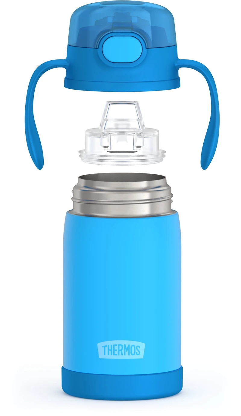 Thermos Baby Vacuum Insulated Stainless Steel 10 oz Straw Bottle