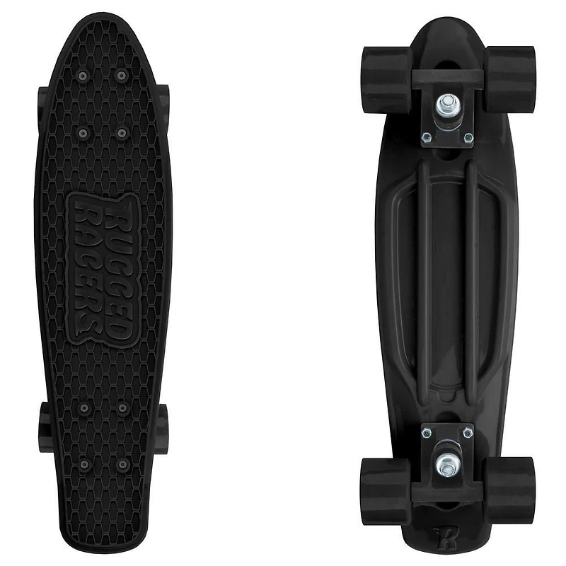 Rugged Racer 27" Skateboard Cruiser, Noir