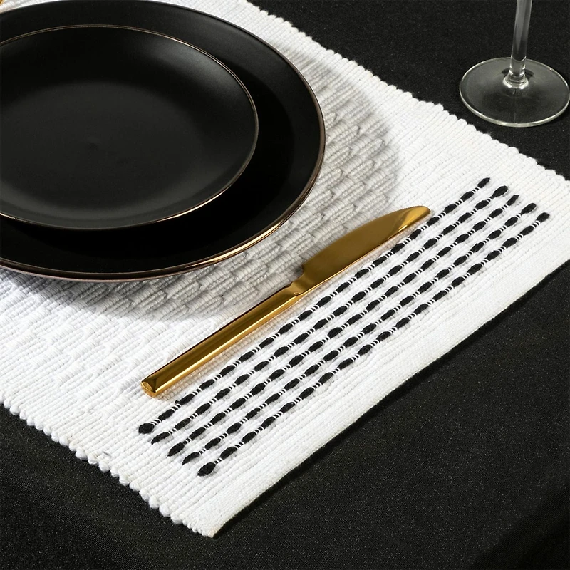 Set de table Thym et table, blanc textiles de cuisine