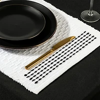 Set de table Thym et table, blanc textiles de cuisine