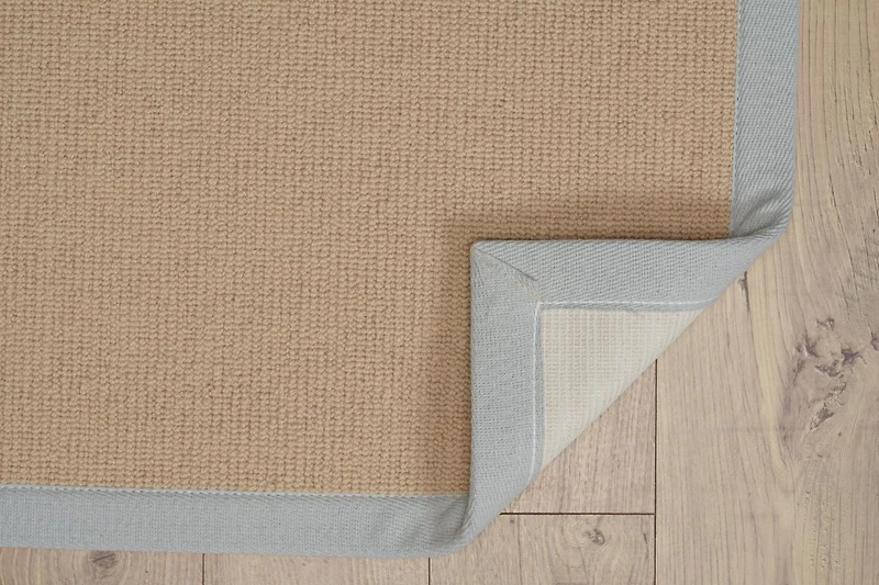 Athena Sisal & Ice Blue 4' x 6' Accent Rug