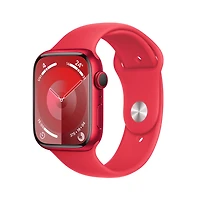 Apple Watch Series 9 GPS + Cellular 41mm (PRODUCT)RED Aluminium Case with (PRODUCT)RED Sport Band - S/M
