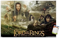 The Lord of the Rings: The Motion Picture Trilogy Wall Poster, 22.375" x 34"
