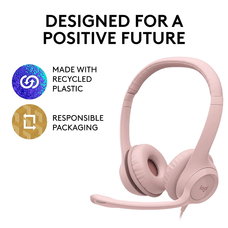 Logitech Wired Headset for PC/Laptop