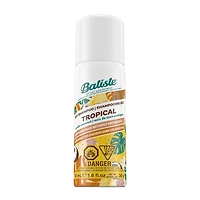 Batiste Tropical Dry Shampoo Mini Travel Size, 50 mL, Instant Hair Refresh